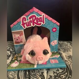 Pink Plush Pig Toy